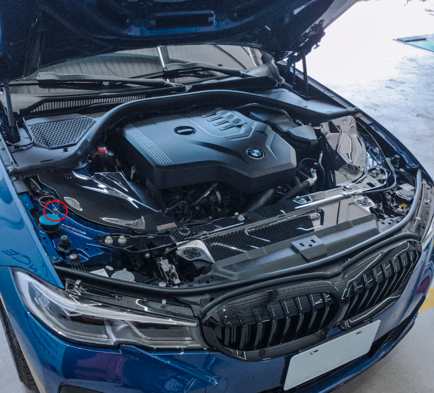 Where is the negative battery terminal in the engine bay on a G20 B58? -  G20 BMW 3-Series Forum