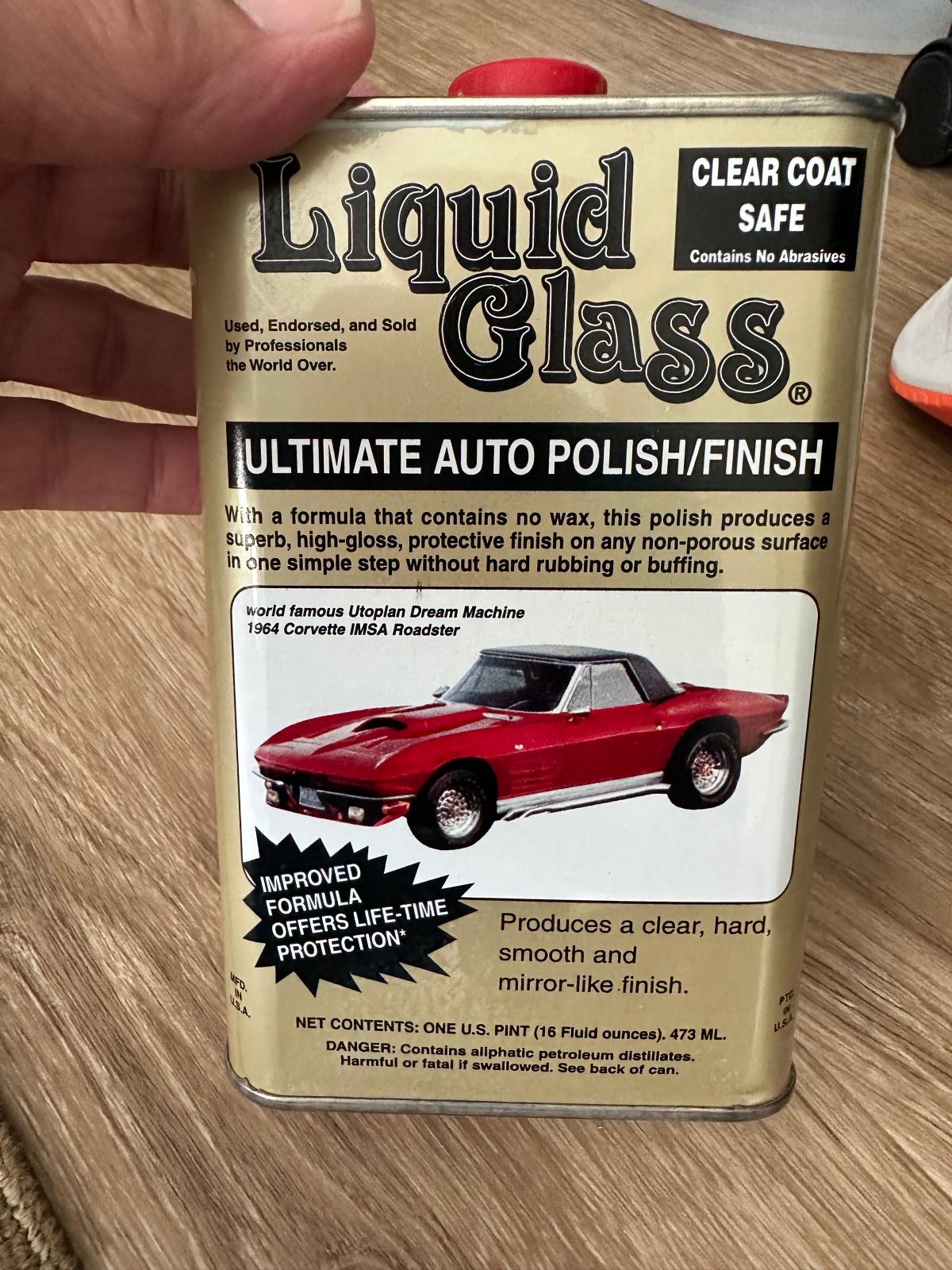 Liquid glass deals car wax